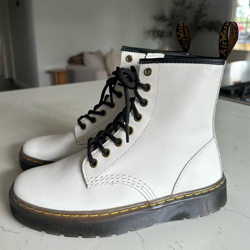 New Dr. Martens White Boots